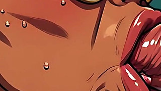 Cum Loving MILF Art