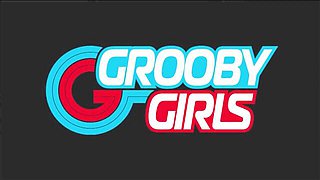 Grooby Girls featuring nymphet's stockings movie