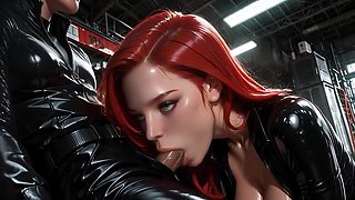 Black Widows Fuck And Facialized - Ai-generated