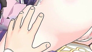 Genshin Impact- Mizuki Works Out Your Stress with a Lewd, Slippery Sex Session - 3D Hentai Animation