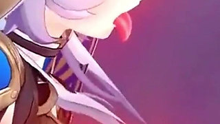 Honkai Star Rail - Cipher Falls to Temptation and Big Cock in Ntr Sex Scene - 3D Hentai Animation