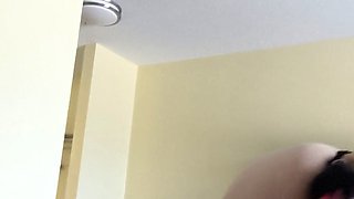 Large amateur cam woman uses two of her toys to masturbate