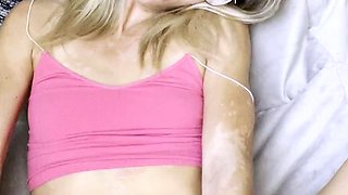 Close up Of Teen Masturbating