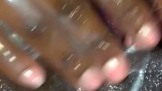 Solo Black girl wants for her sugar daddy to cum and fuck her raw