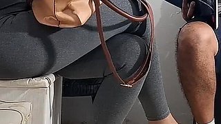 Flash of Dick in the Dentist's Waiting Room and She Groped It.