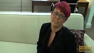 Pascalssubsluts - spicy redhead Bree Branning toughly nailed