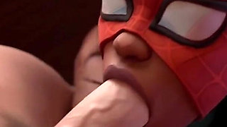 Stepsister Cock Sucker for Cum, Ebony Spider-man Blowjob, Ebony Anal Fuck, Compilation