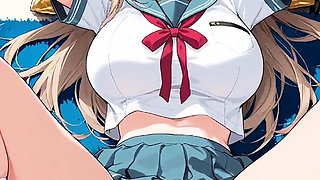 Blonde sailor creampied on bed brunette hospital fucked fest