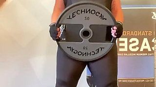 At the Gym Let Me Know if You Want a Sexy Workout Video