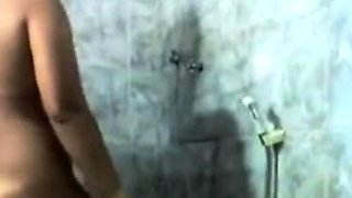 BBW Indian Girl's Shower Webcam Show