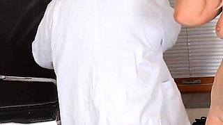 Pussy Check-up of Hot Granny Miya