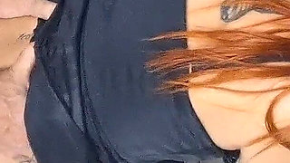 Secretary Shows off to Delivery Man!