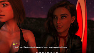 Dominos Beach 6: Jhon Night Surfing First Time & Zoe Cave Hookup