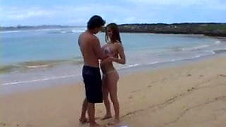 Couple Having Sex on The Beach