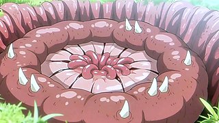 Frieren gets wrecked by tentacle cock until she overflows