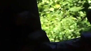 19 Year Old Ebony Babe Getting Fucked in Public Stairway