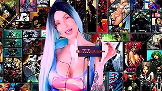 ASMR Amy Nude - Boobs For Me Superhero