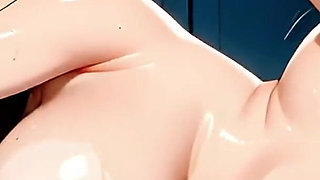 Stuck Elevator Latina MILF Creampied by Young Neighbor Cock