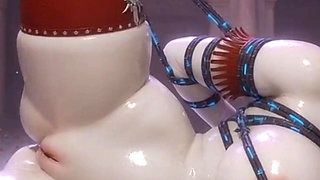 3D Hentai Cowgirl Doll - Smart Ropes Control & Float Ahegao