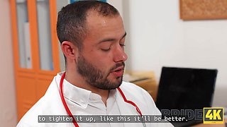 BRIDE4K. The Horny Doctor can t control himself when he sees this Gorgeous Bride: Porn