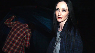 Violet Voss prefers public pleasure and hard dick riding