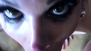 Huge Japan blowjob and handjob POV orgy with a cumshot