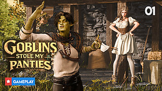 Goblins Stole My Panties Gameplay Part 1 - Varg's Curse Begins in This Hilarious Fantasy Adventure