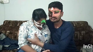 Masked Desi Group Orgy Wild Kiss Boobs Play in Masquerade Party Homemade Fun