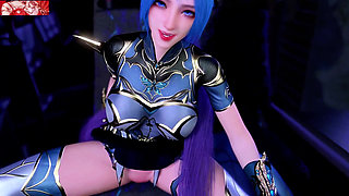 The Pixel Temptress: Big Boobs Awaken - 3D Animation Hentai