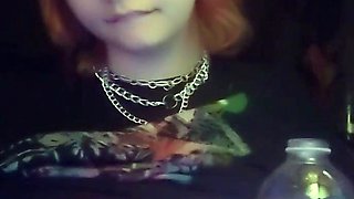 Great Big Boobs On Masturbating Redhead