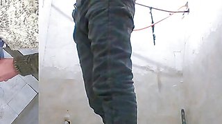 Pakistani Punjabi Muslim In Bathroom