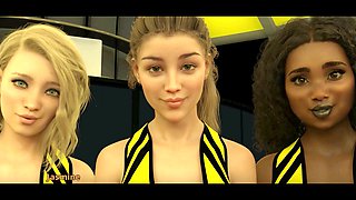 Naruto and One Piece hentai with Pokémon action