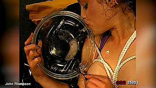 Horny Asian Fists Wet Pussy and Explodes in Piss-squirt Orgasm!