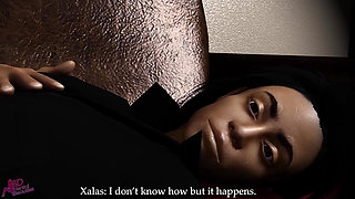 Rainy Night Rendezvous: Kylie's Nylon Surprise