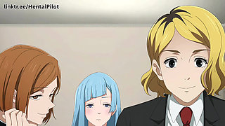 Maki and Miwa Lesbian Dream - Animation