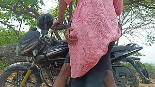 office staff enjoying outdoor romance and fuck with manager part 3