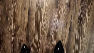 Femdom Wife Spanks Sissy Husband Balls