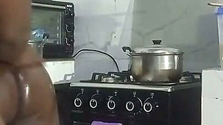 I Went to Fuck Her in the Kitchen While She Was Cooking for Her Husband Who Was at Work.