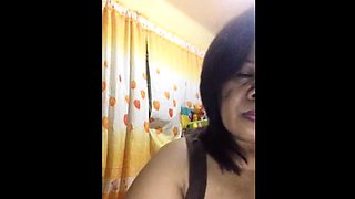 Filipina Granny Big Clit Show