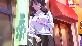 Busty Anime Schoolgirl Tied Up and Fucked Hardcore