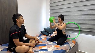 ManuelaAlvarezs Step-Fantasy Escalates into Rough Hardcore Pounding as Stepsister Ball Play Turns