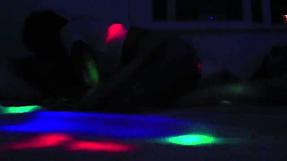 Romantic Couple Almost Break Bed and Camera in Sex Party