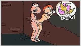 Car Toon In Guy Parody - Loiss Affair With Quagmire Is Big And Public