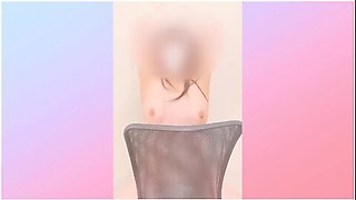 育乳日記 ８吸引器と玩具てチクニー腰へこへこしなからイキ狂い