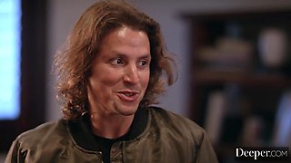 Skinny Asian Slut Tried Hard to Deepthroat A Huge Cock