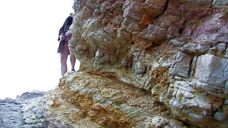 My girlfriend a brunette MILF gets her ass opened