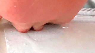 Rehydrating on Hot Day Piss Drinking