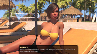 No More Cash 4 - Toby Pressing His Landlady's Breasts at the Beach