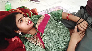 Beutiful Indian Bhabhi Hard Doggy in Bedroom with Devar - Amateur Desi Homemade Roleplay