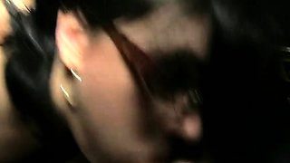 Party teen blowjob cumshot